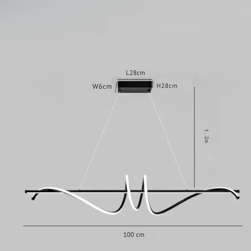 Luminária de Teto Grey Style em Led 52w